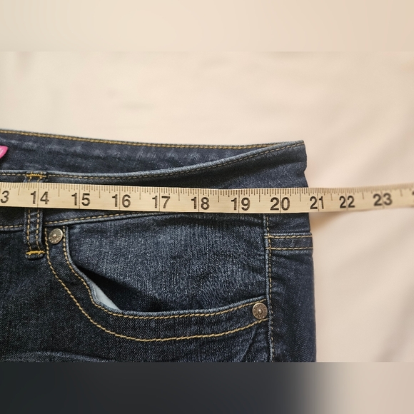 Torrid Womens Dark Blue 5 Pocket Jeans Size 22 Short - Picture 9 of 12